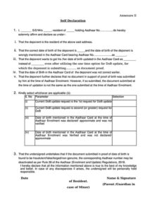 Aadhar Card Dob Update Limit Cross Solution